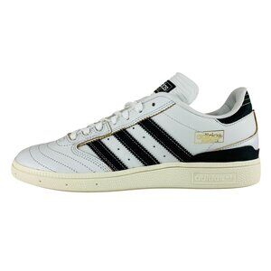 adidas Busenitz Crystal White Black Men's Skateboarding Shoes Sneakers JQ3712